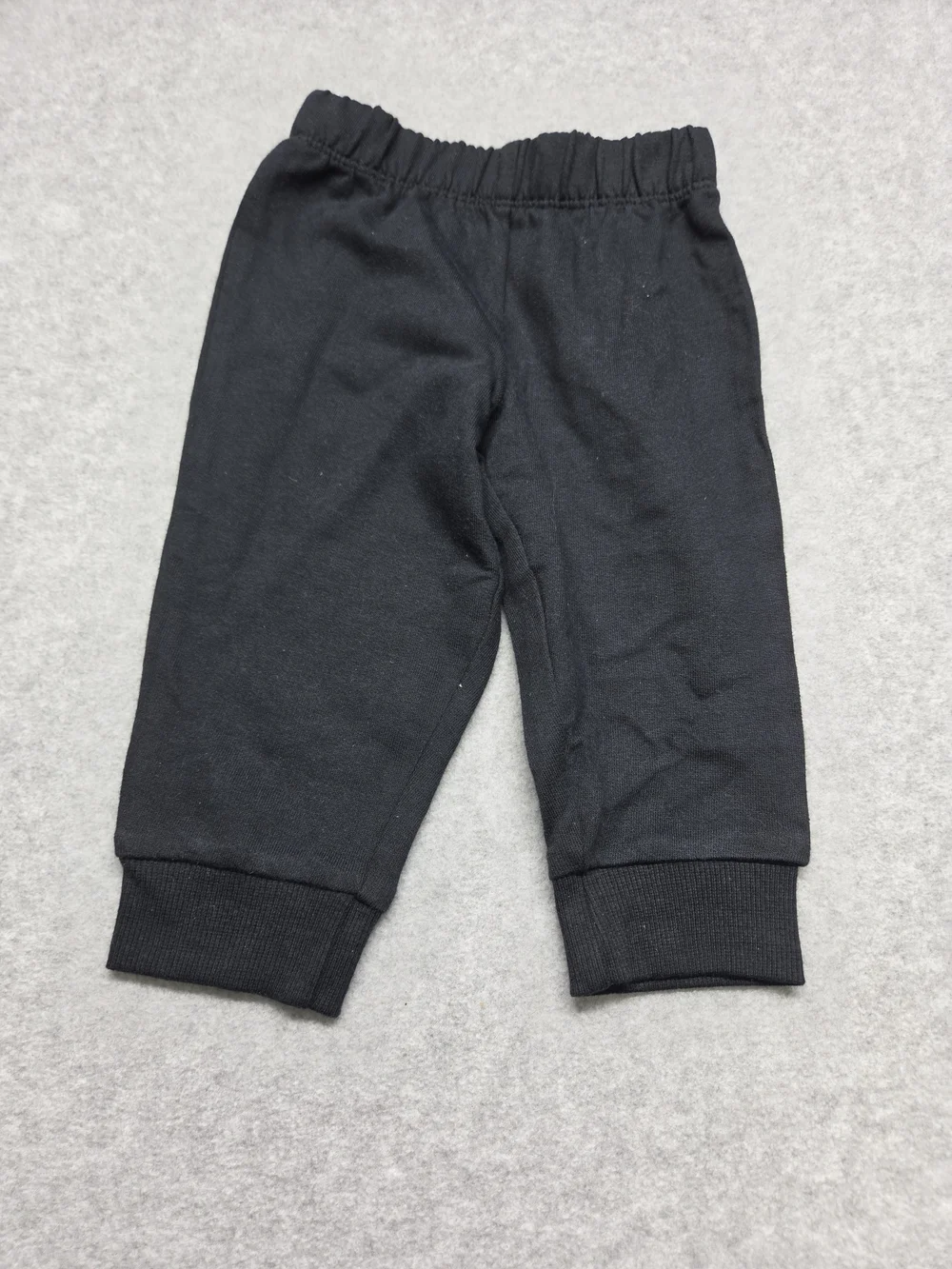 0259 Carter's Black Kids Elastic Waist Jogger Pants